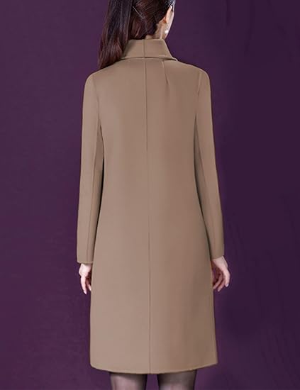 Women's Wool Pea Coat – Winter Jacket