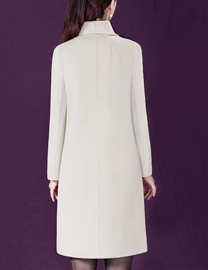 Women's Wool Pea Coat – Winter Jacket