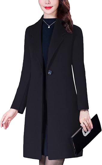 Women's Wool Pea Coat – Winter Jacket