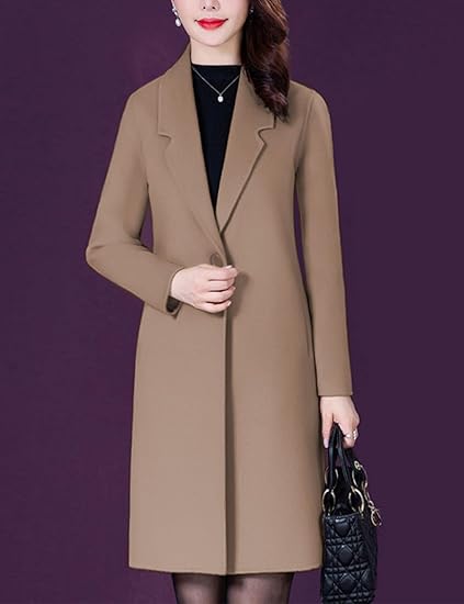 Women's Wool Pea Coat – Winter Jacket