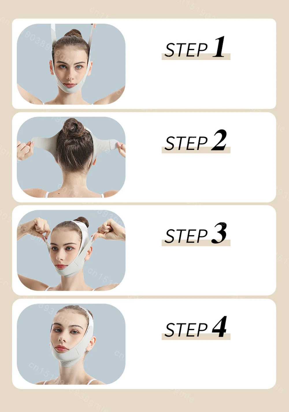New Reusable Face Slimming Bandage Women