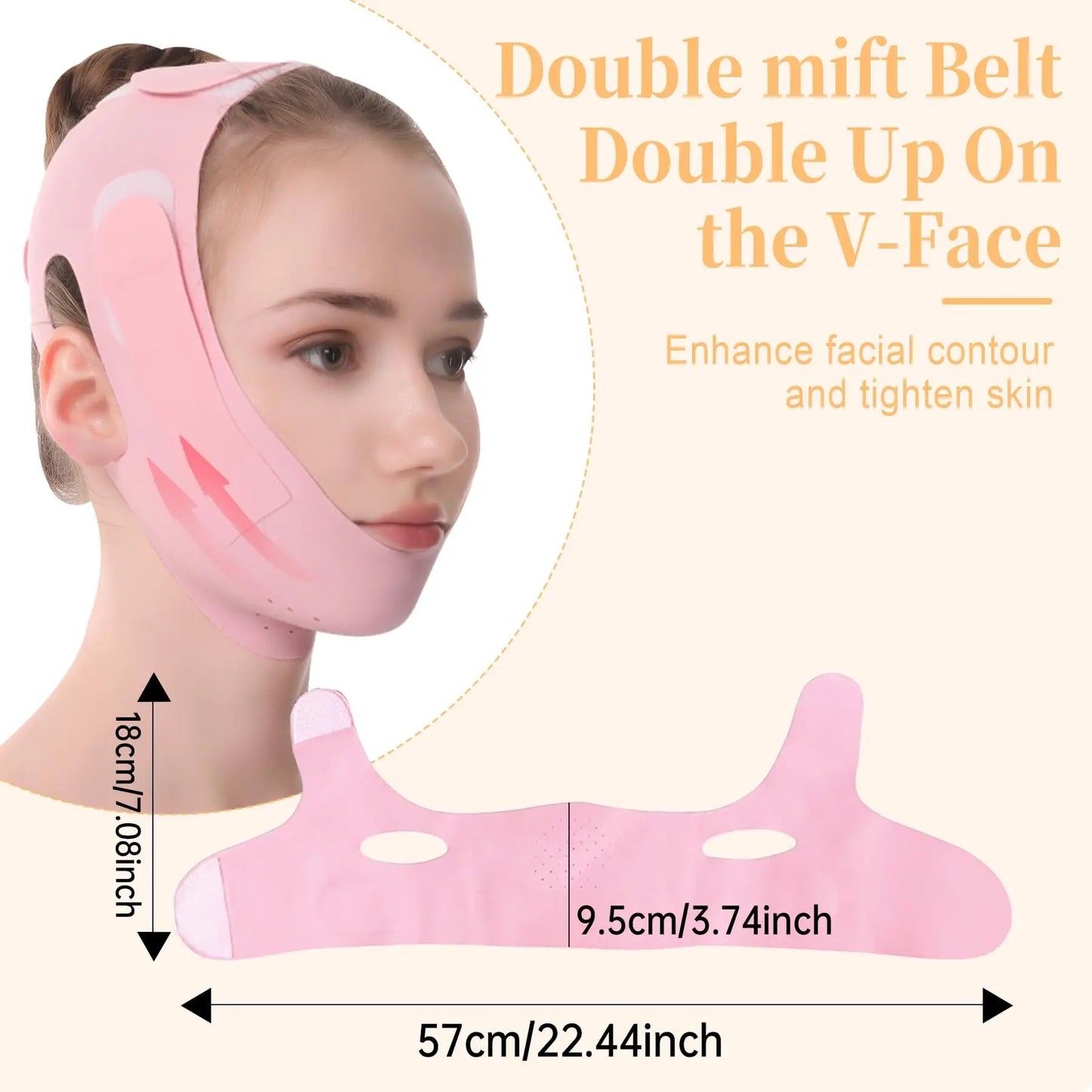 New Reusable Face Slimming Bandage Women