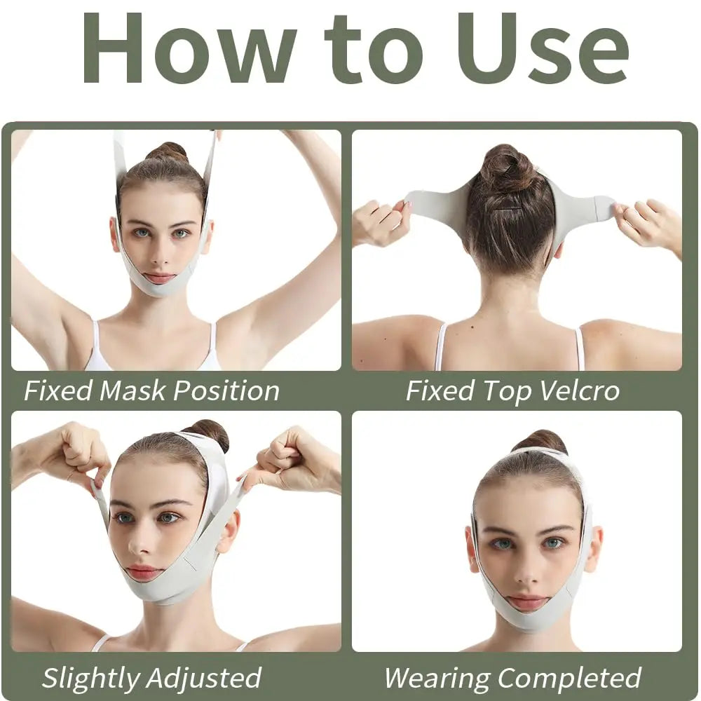 New Reusable Face Slimming Bandage Women