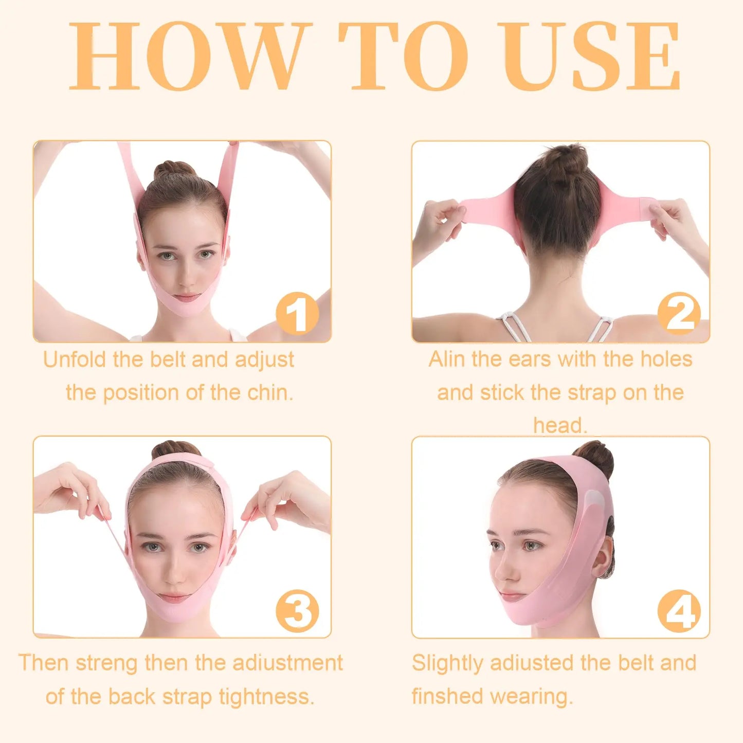New Reusable Face Slimming Bandage Women