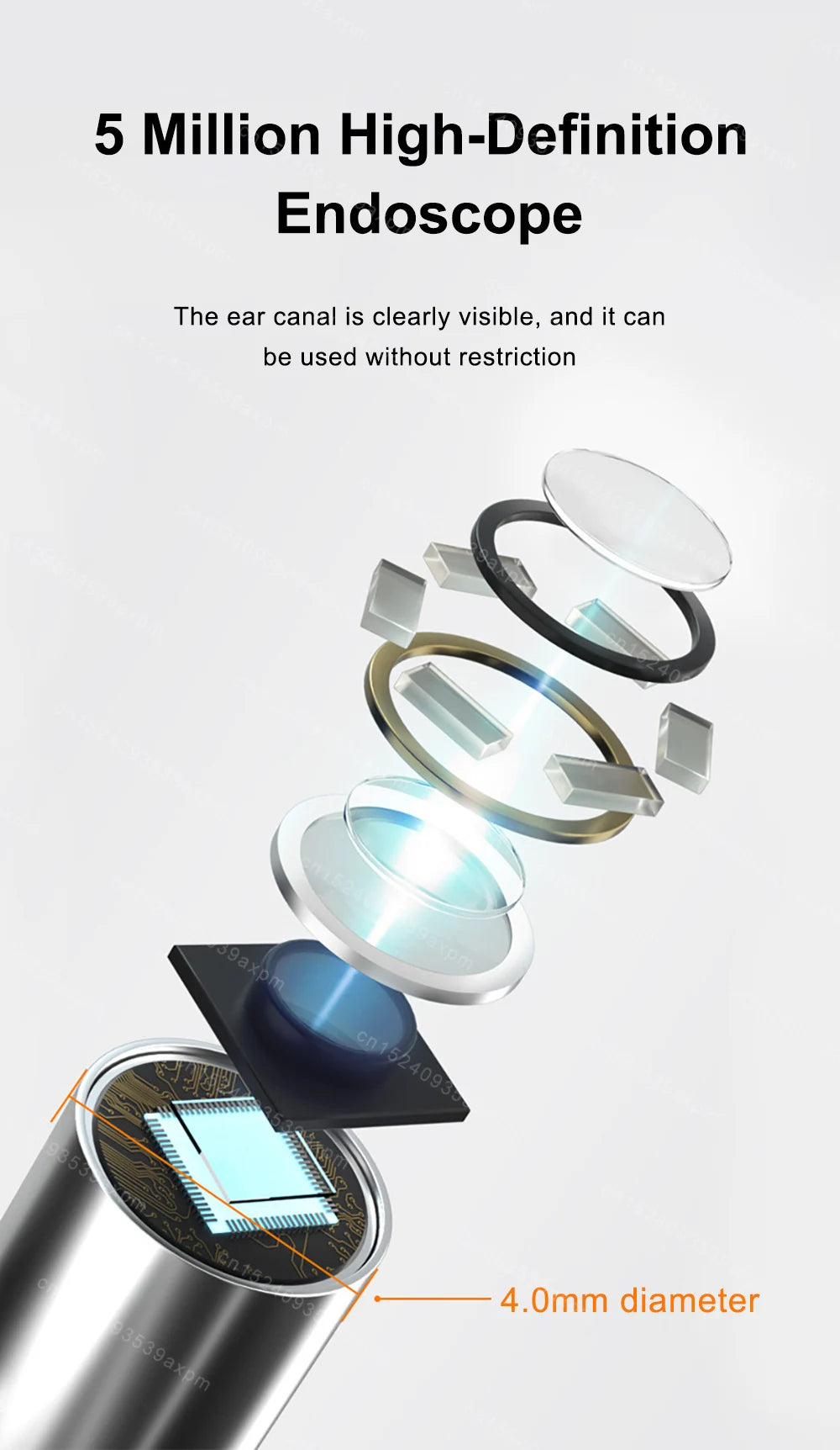 Smart Visual Ear Cleaner Hd Ear Sticks Otoscope