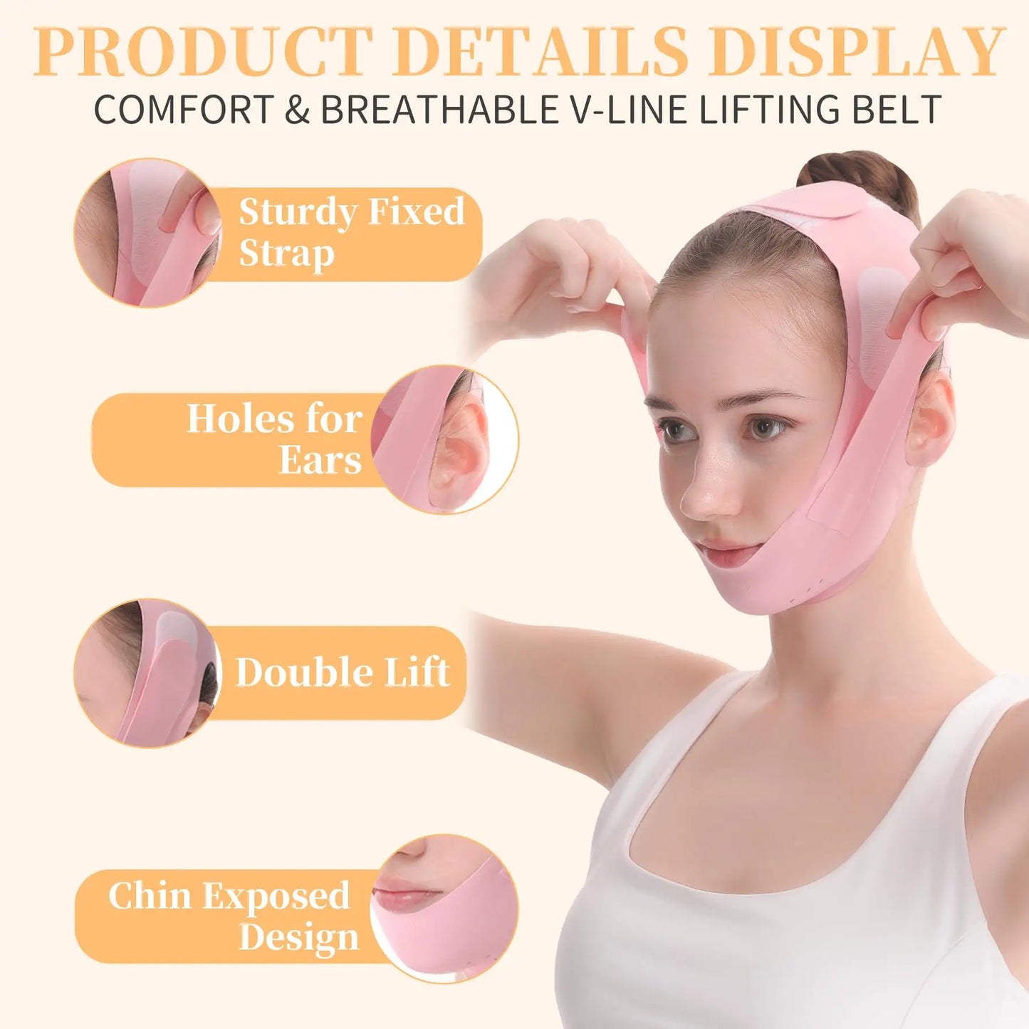 New Reusable Face Slimming Bandage Women
