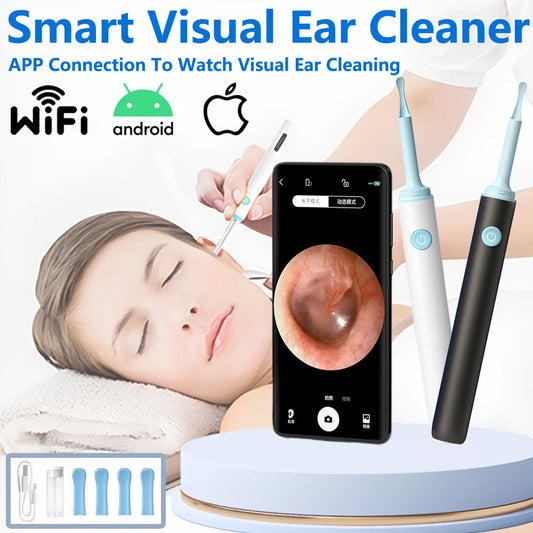 Smart Visual Ear Cleaner Hd Ear Sticks Otoscope